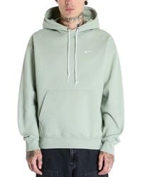 Nike - Dx1355 Hoodie Swoosh Pullover Long Sleeve Fleece Embroidered Hoodies - Lyst