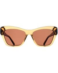 DKNY - Cat Eye Crystal Amber Dk535S - Lyst