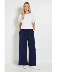 Wallis - Petite Drawstring Woven Trouser - Lyst