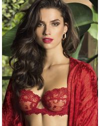 Lise Charmel - Acc3088 Dressing Floral Half Cup Bra - Lyst
