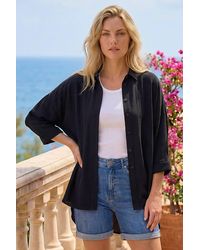 Roman - Relaxed Smart Stretch Shirt - Lyst