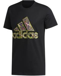 adidas - Badge Of Sport T-Shirt Cotton - Lyst