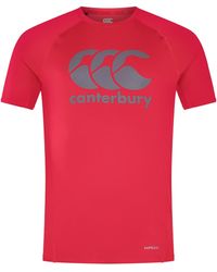 Canterbury - Big Logo Super Light T-Shirt (Flag) - Lyst