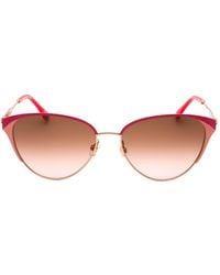 Kate Spade - Alianna/g/s Bruin Roze Sf Lens Rosé Gouden Zonnebril - Lyst