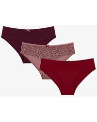 Penti - Wood Rose Floral Hipster Briefs - Lyst