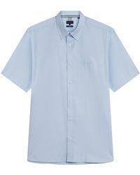 Ted Baker - Alyth Regular Branded Oxford Shirt - Lyst