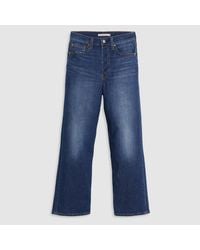 Levi's - Levi's Ribcage High Rise Straight Leg Jeans - Lyst