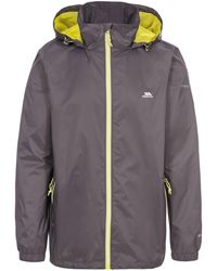 Trespass - Briar Waterproof Jacket (Carbon) - Lyst