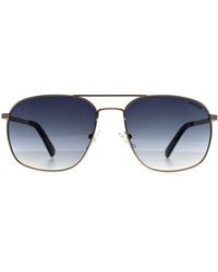 Kenneth Cole - Reaction Rectangle Gradient Kc2970 Metal - Lyst