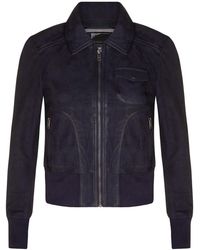 Infinity Leather - Ma-1 Varsity Bomber Jacket-Modbury - Lyst