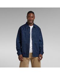 G-Star RAW - G-Star Raw Us Shanorak Cotton - Lyst