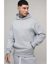 BoohooMAN - Tall Basic Regular Fit Over The Head Hoodie - Lyst