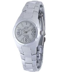 Chronotech - Dial Stainless Steel Watch - Lyst