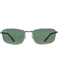 Ray-Ban - Rayban Sunglasses 3498 004/71 Gunmetal 61Mm - Lyst