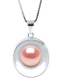 Diadema - Reflections Necklace Freshwater Pearl 9-10 Mm 925 - Lyst