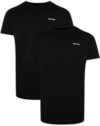 Palm Angels - Two-Pack Classic Logo T-Shirts Cotton - Lyst