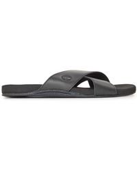 Timberland - Solid Patterned Open Toe Slide Sandals - Lyst