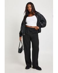 Boohoo - Plus Basics Tailored Tapered Trouser - Lyst