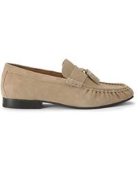 KG by Kurt Geiger - Suede Frankie Loafers - Lyst