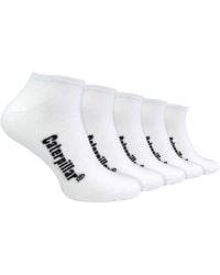 Caterpillar - 5 Pack Cotton Rich Trainer Work Socks - Lyst