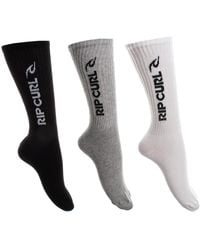 Rip Curl - 3 Paar Herren Crew Sock Rc2 Socken - Lyst