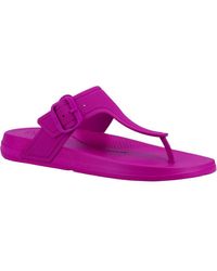 Fitflop - Iqushion Adjustable Buckle Toe Post Ladies Summer - Lyst
