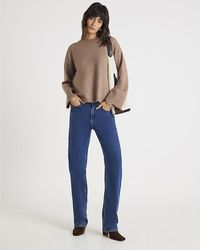 River Island - Jumper Crew Neck Knitted - Lyst