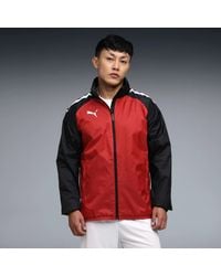PUMA - Teamliga All Weather Rain Jacket Waterproof Coat 657245 Nylon - Lyst
