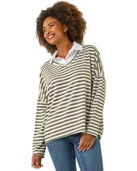 Roman - Stripe Print 2 - Lyst