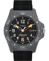 Timex - Freedive Ocean Zwarte Horloge Tw2V40500 - Lyst