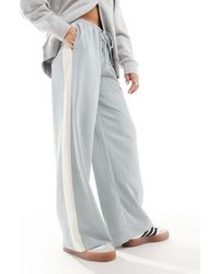 ASOS - Pull On Trousers With Contrast Panel - Lyst