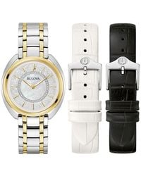 Bulova - Duality Watch 98X134 Stainless Steel (Archived) - Lyst