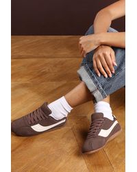 Where's That From - 'Ulani' Low-Top Lace Up Trainer With Contrast Side Stripe - Lyst