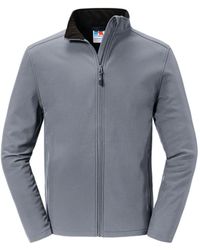 Russell - Essential Recycled Soft Shell Jacket (Iron) - Lyst