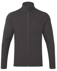 PREMIER - Recyclight Microfleece Full Zip Jacket (Dark) - Lyst