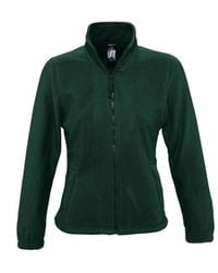 Sol's - Ladies North Full Zip Fleece Jacket (Forest) - Lyst