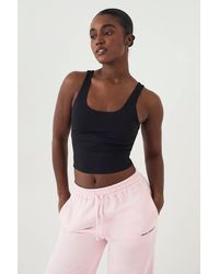 DSGN Studio - Sculpt Padded Scoop Neck Vest Top - Lyst