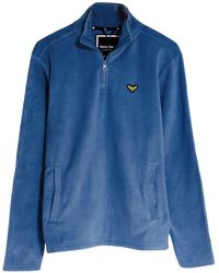 Threadbare - Quarter Zip Fleece Jumper - Lyst