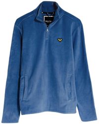 Threadbare - Quarter Zip Fleece Jumper - Lyst
