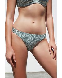 Penti - Mid-Waist Zebra Hipster Bikini Bottoms - Lyst