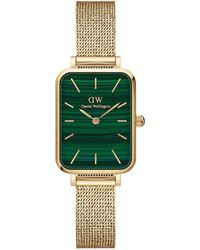 Daniel Wellington - Dw00100561 Ladies Quadro Pressed Evergold 20Mm Watch - Lyst