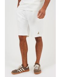 Brave Soul - Shorts With Badge Detail - Lyst