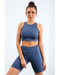 TOMMY LIFE - Sleeveless Slim-Fit Active Set With Cycling Shorts - Lyst