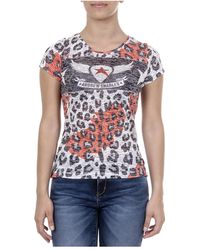 Andrew Charles by Andy Hilfiger - T-Shirt Short Sleeves Round Neck Maya - Lyst