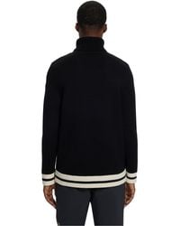 BOSS - Turtle Neck Long Sleeve Sweater - Lyst