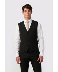 Limehaus - Single Breasted Five Button V-Neck Slim Fit Suit Waistcoat - Lyst