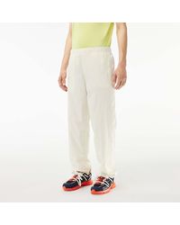Lacoste - Relaxed Fit Striped Pants - Lyst