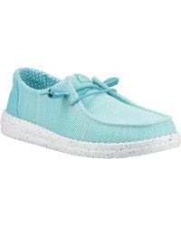 HEYDUDE - Wendy Stretch Sox Slip On Ladies Shoes - Lyst