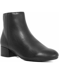 Dune - Pippie Low-Heel Ankle Boots - Lyst