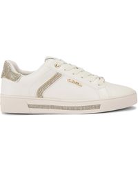 Carvela Kurt Geiger - Kurt Geiger Trainers Gold Daze Jewel - Lyst